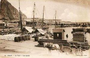 Oran- 123- travail sur les quais